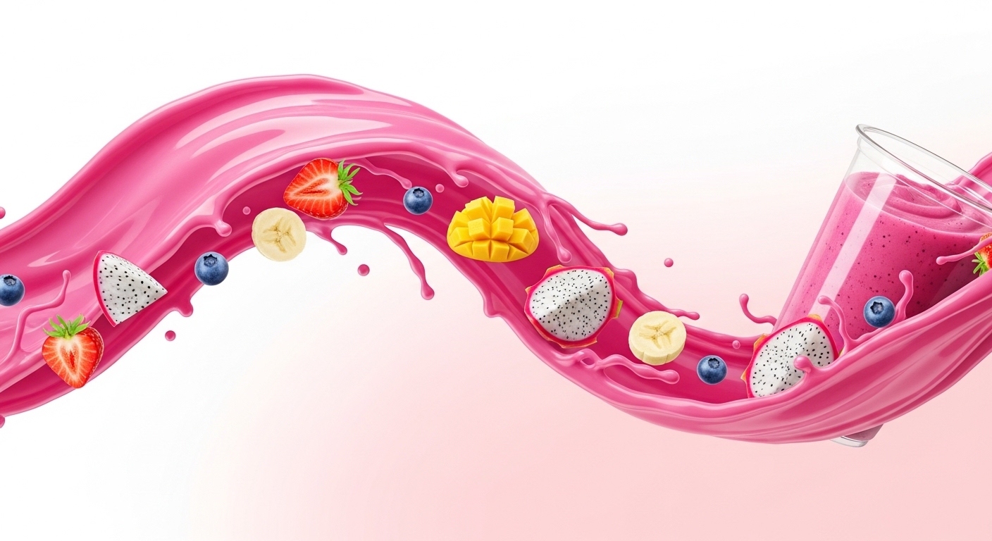 Fresh smoothie ingredients